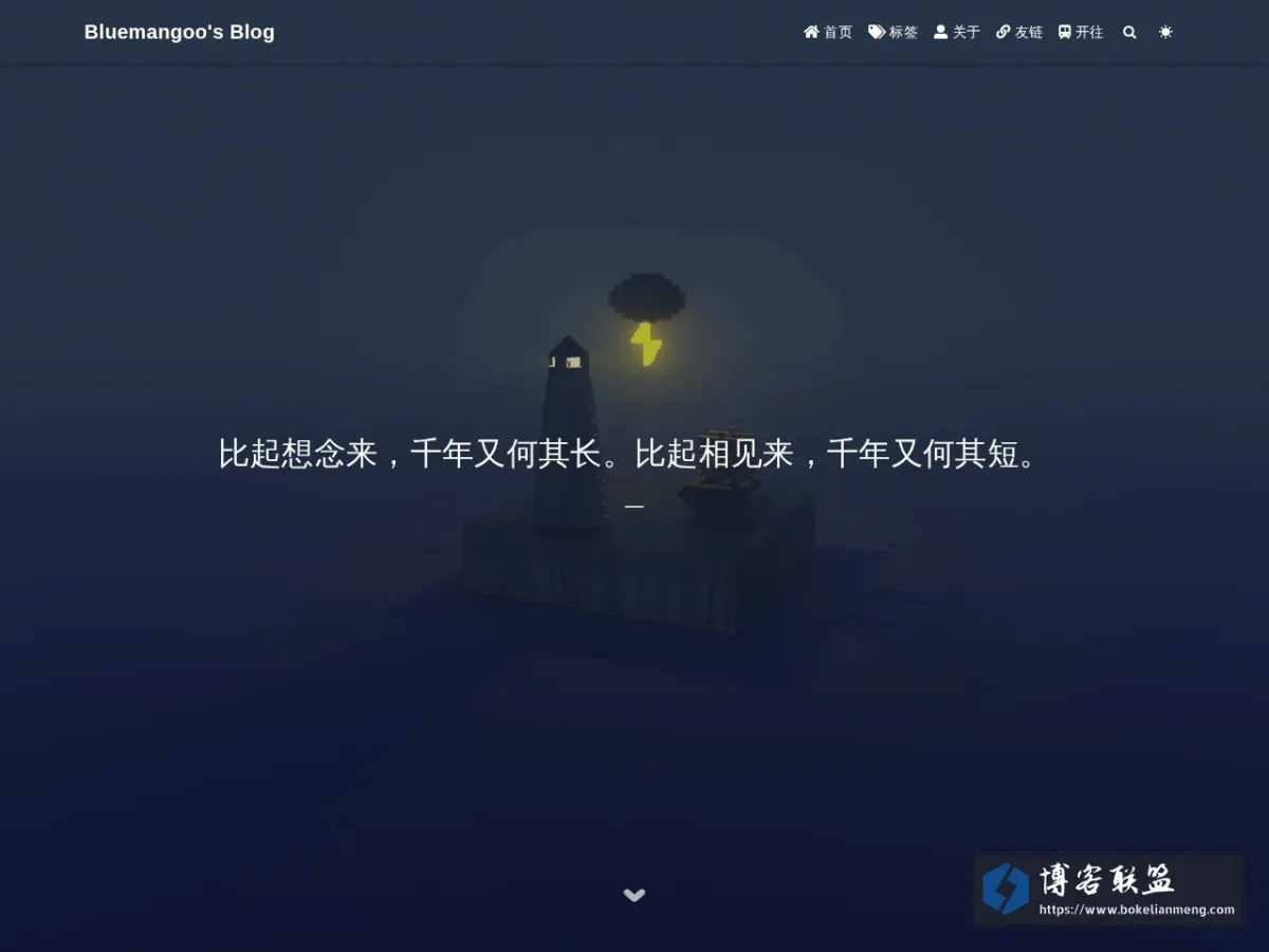 Bluemangoo;s Blog 的网站快照