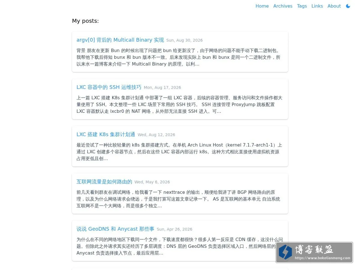 Cyunrei’s Blog 的网站快照