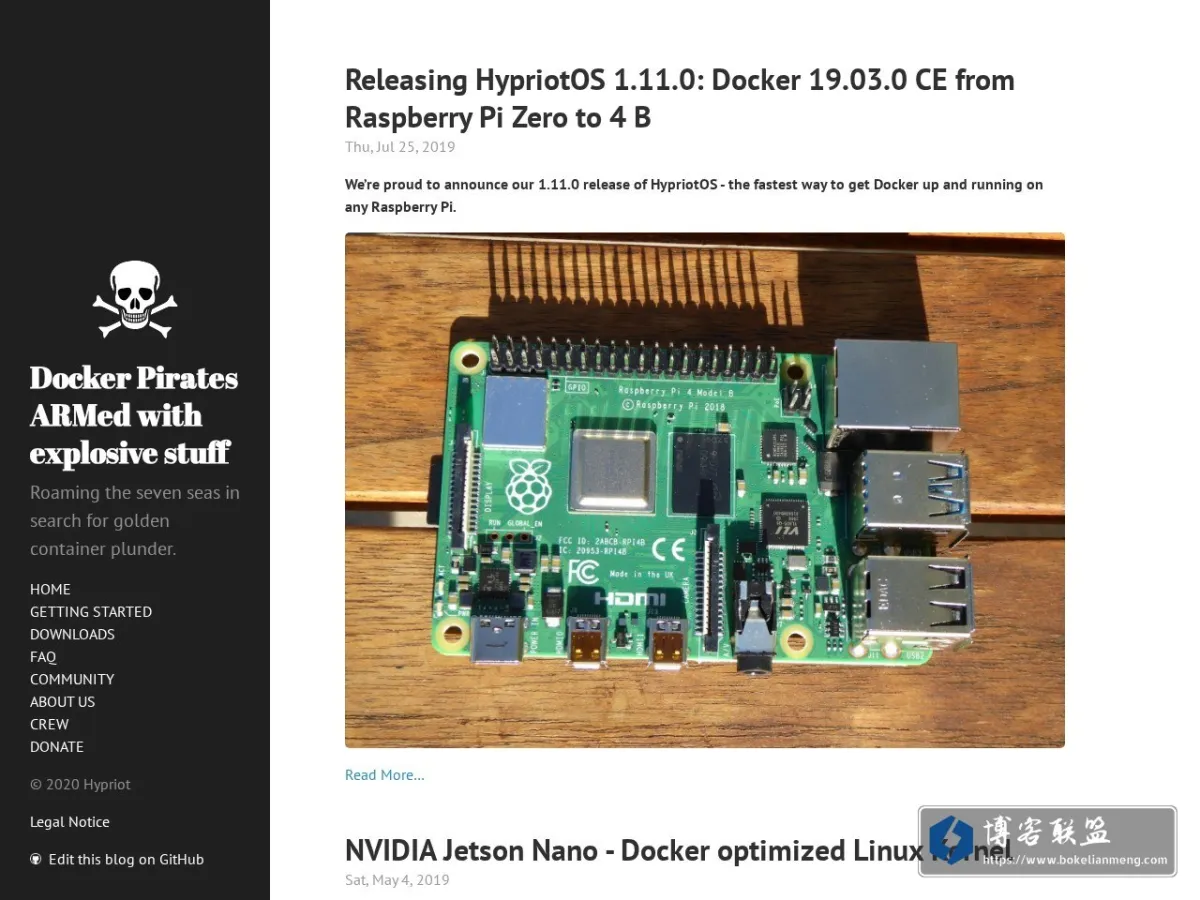 Docker Pirates ARMed with explosive stuff · Docker Pirates ARMed with explosive stuff 的网站快照