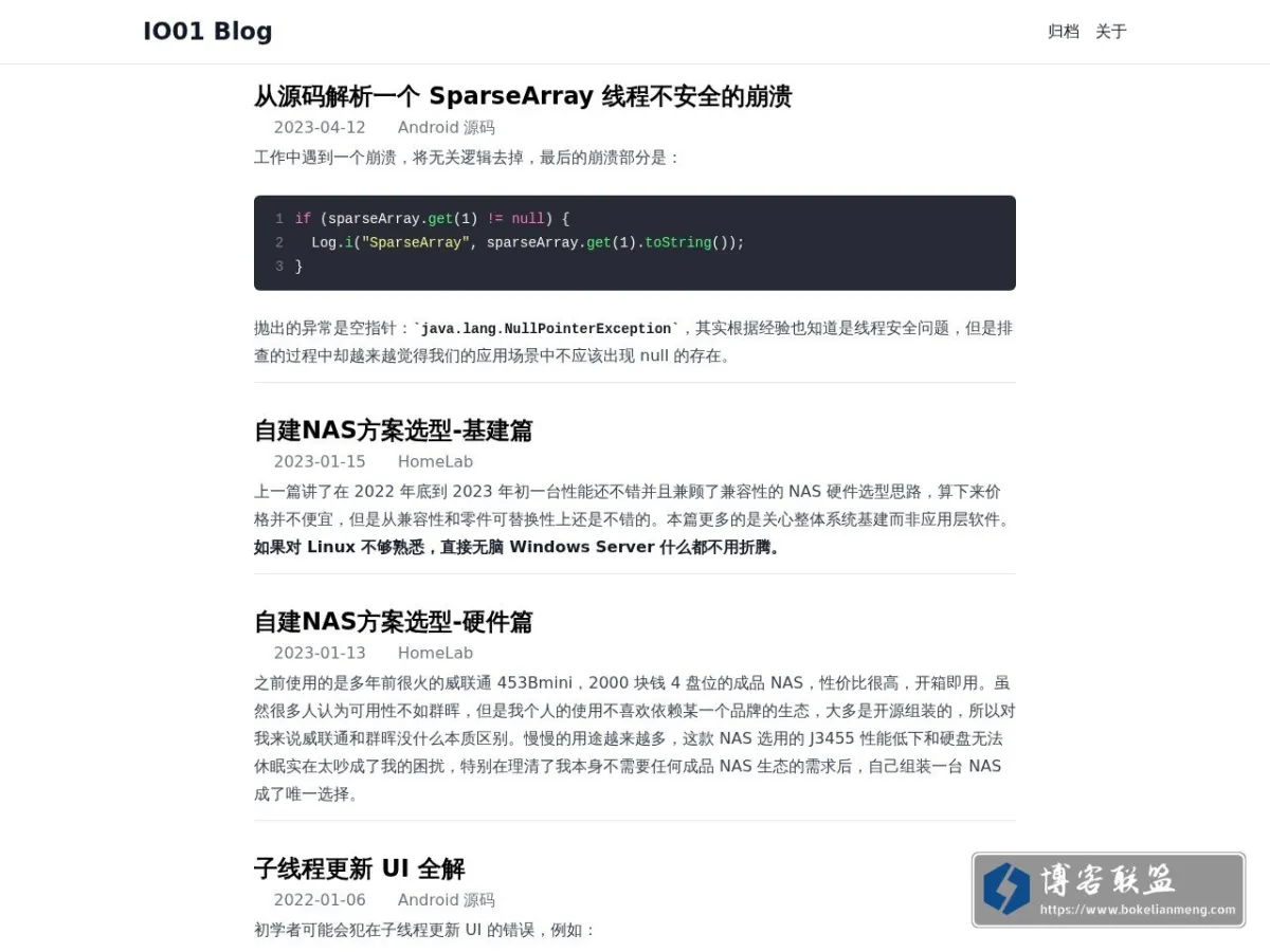 IO01 的网站快照