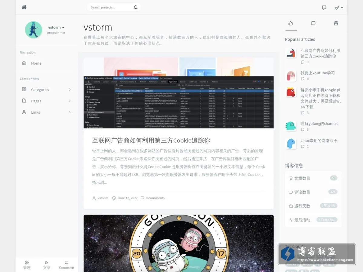 vstorm - 记录生活 的网站快照
