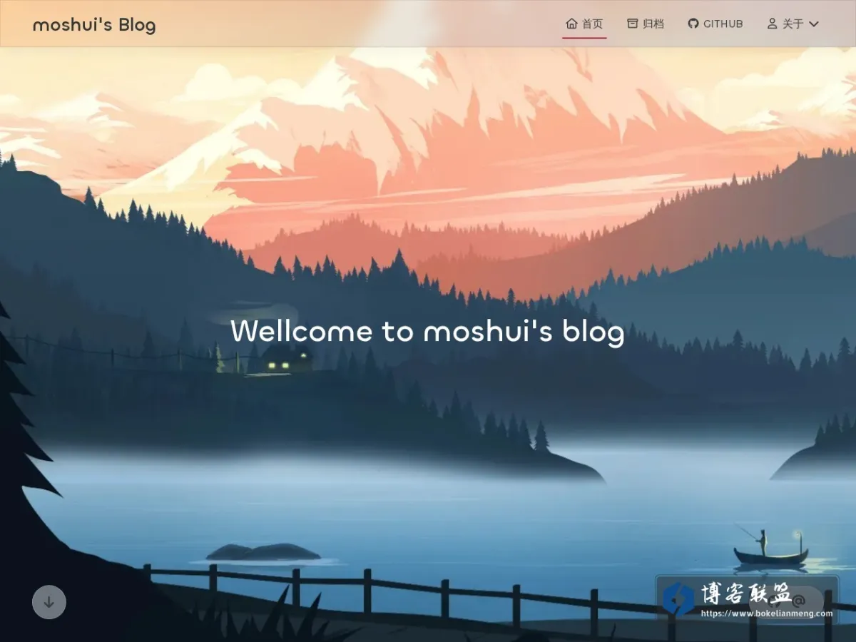 moshui's Blog 的网站快照