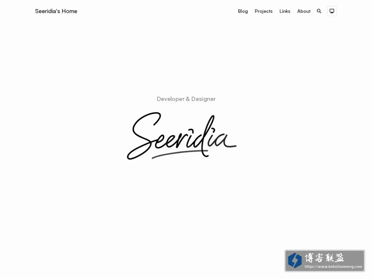 blog.seeridia.top 的网站快照