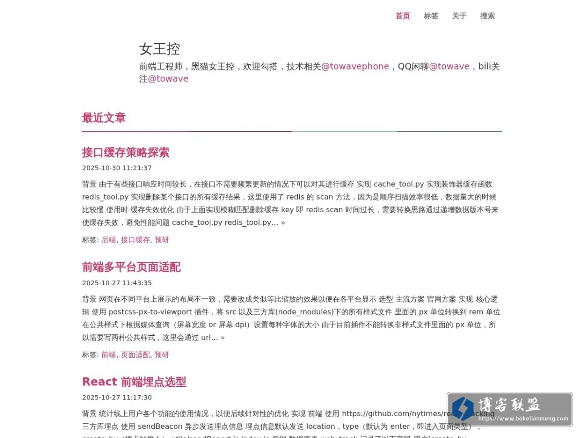女王控的博客 的网站快照