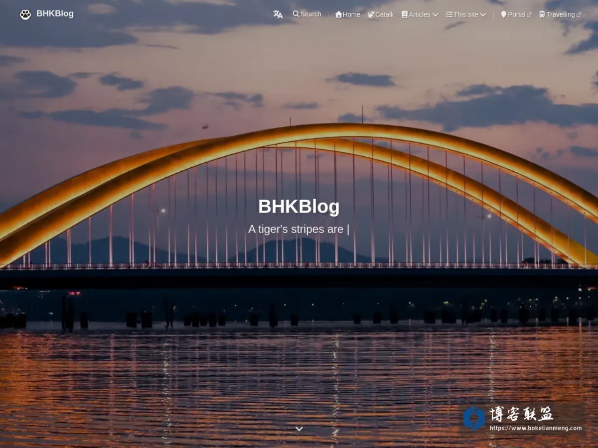 BHKBlog 的网站快照