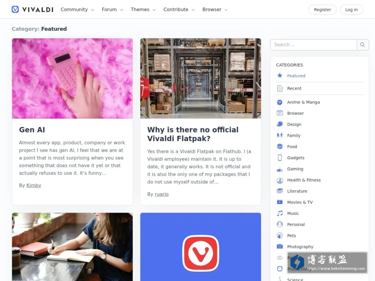 Vivaldi.net Blogs - Just another Vivaldi.net site 的网站快照