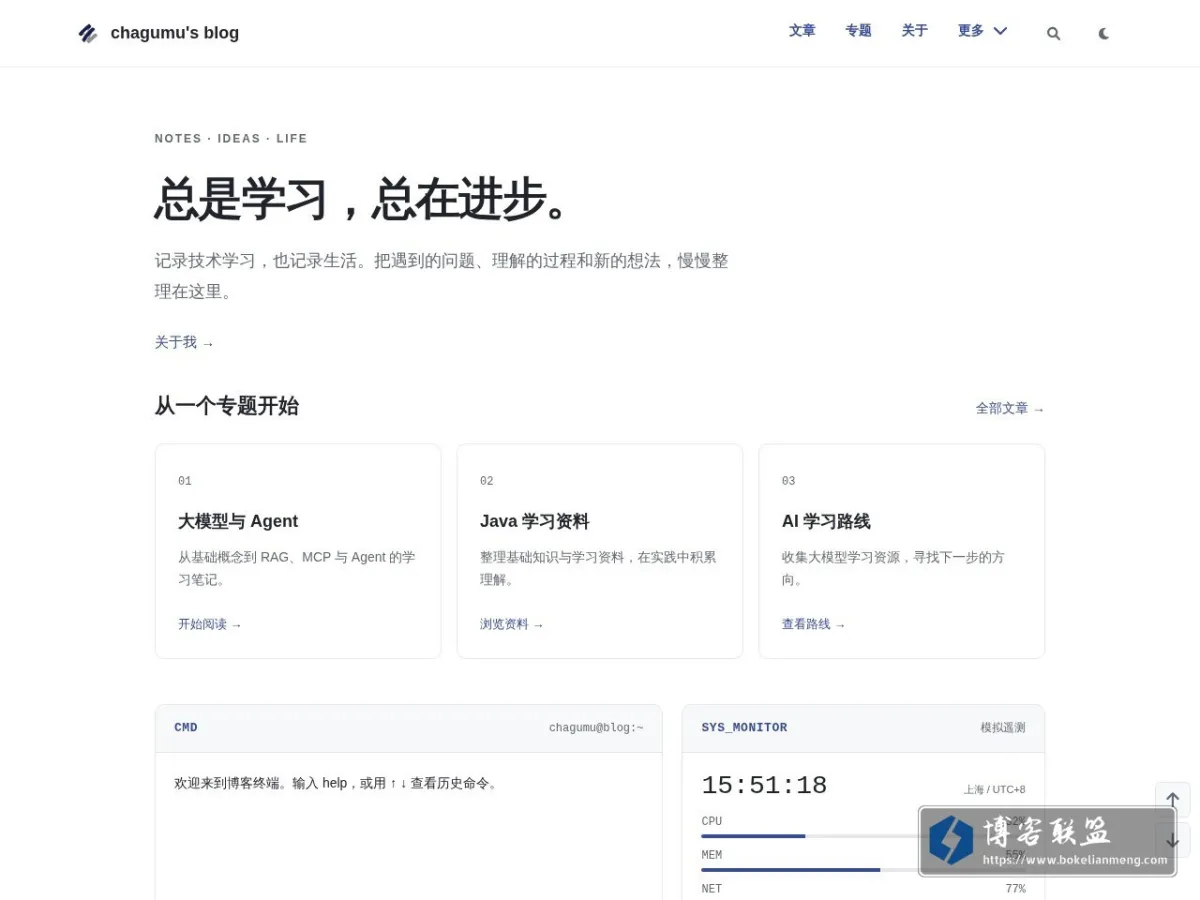 chagumu's blog 的网站快照