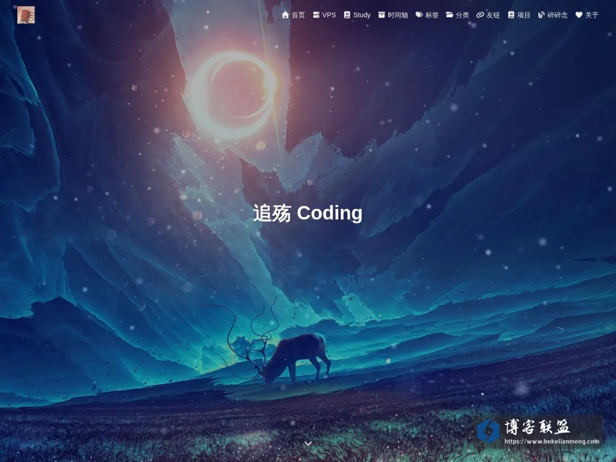 追殇 Coding 的网站快照