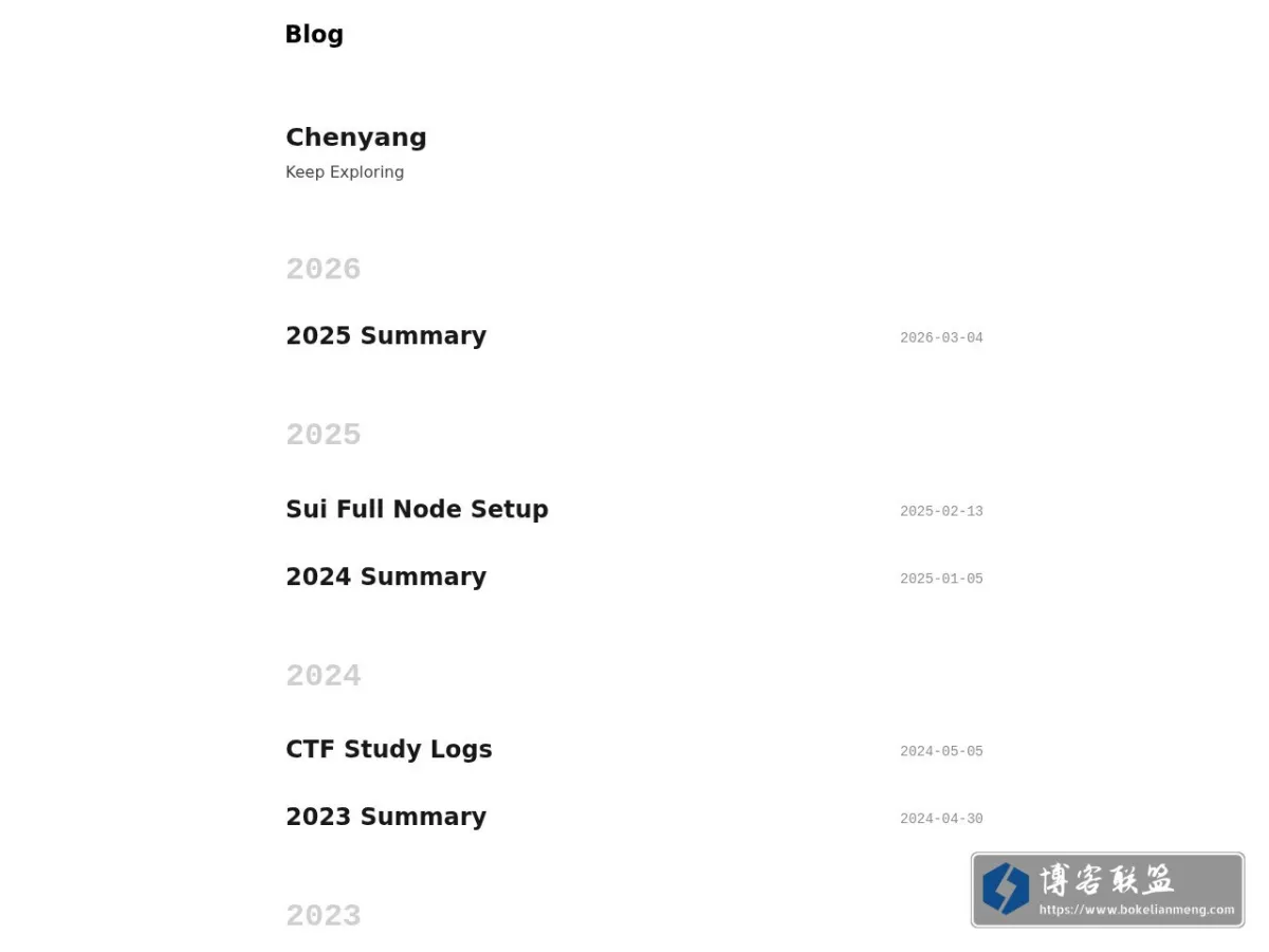 moluuser's Blog 的网站快照