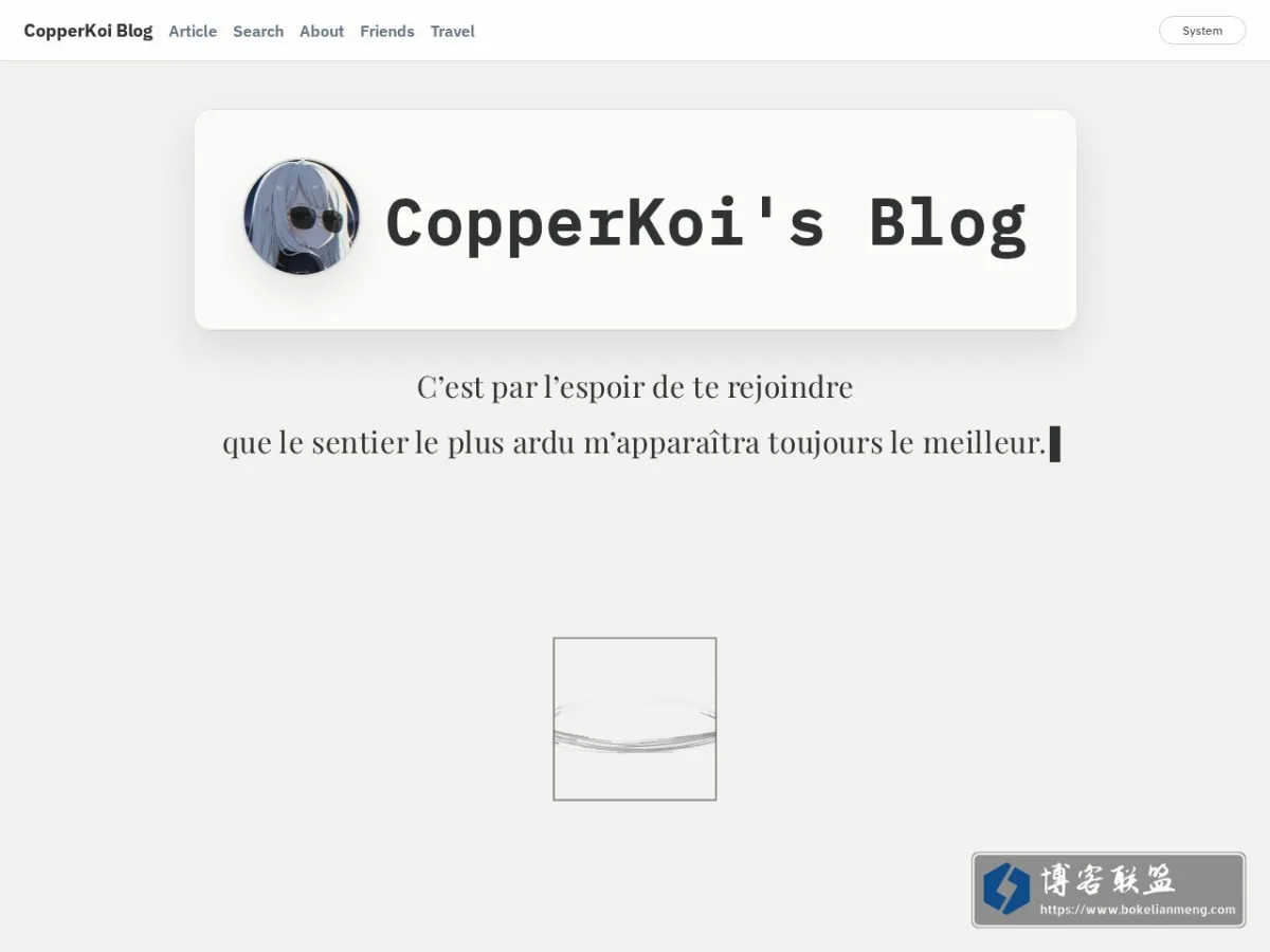 CopperKoi Blog 的网站快照