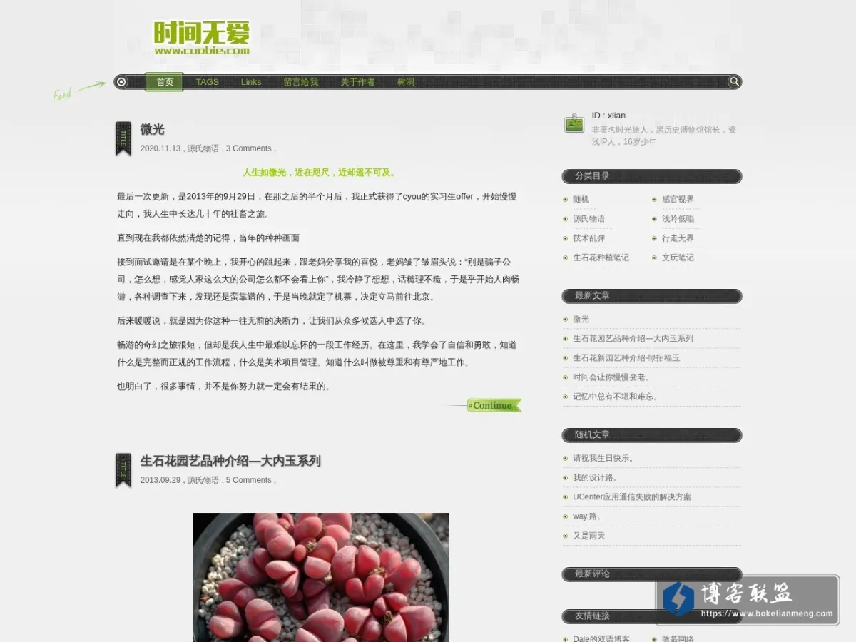 时间无爱 的网站快照