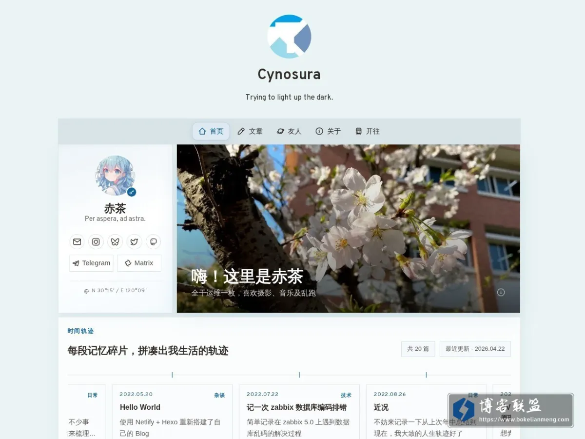 Cynosura 的网站快照