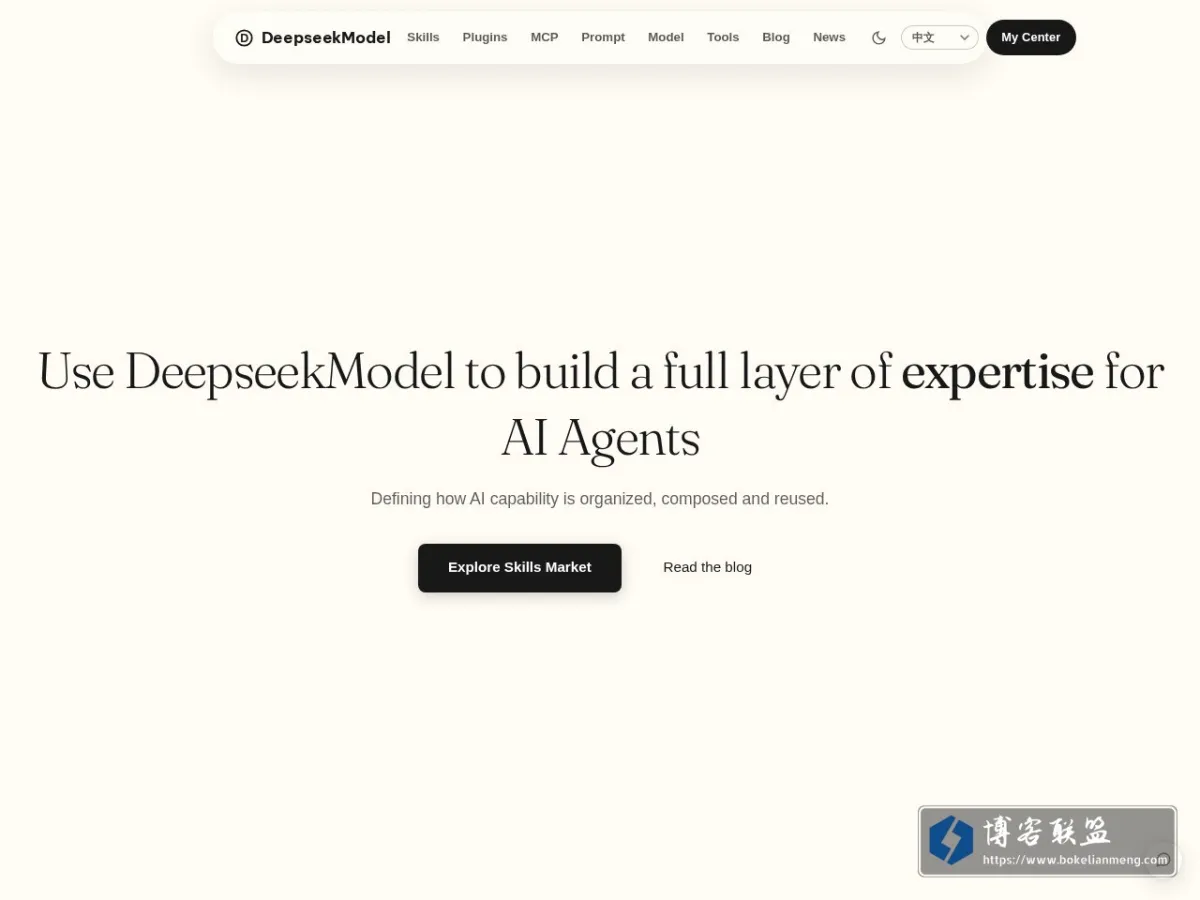 DeepseekModel 的网站快照