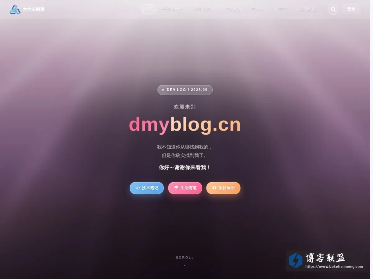 dmyblog.cn 的网站快照