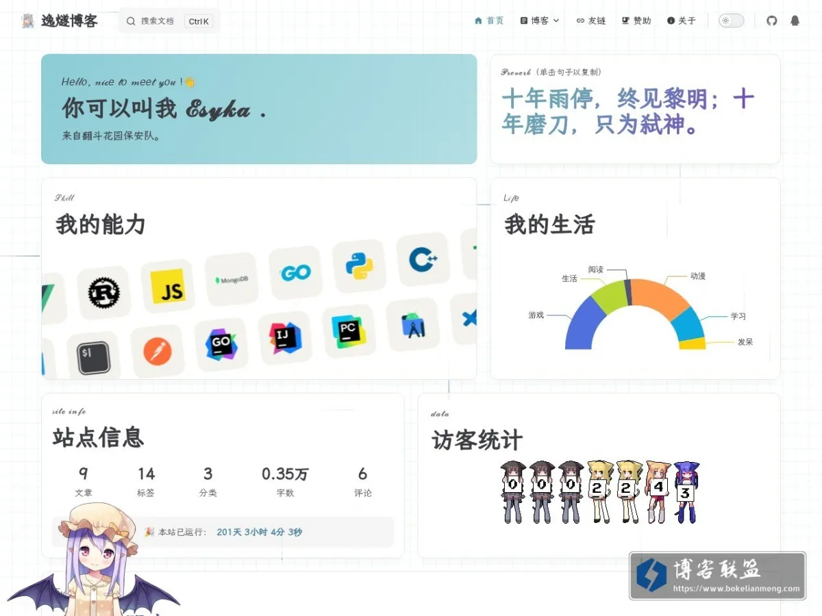 逸燧博客 的网站快照