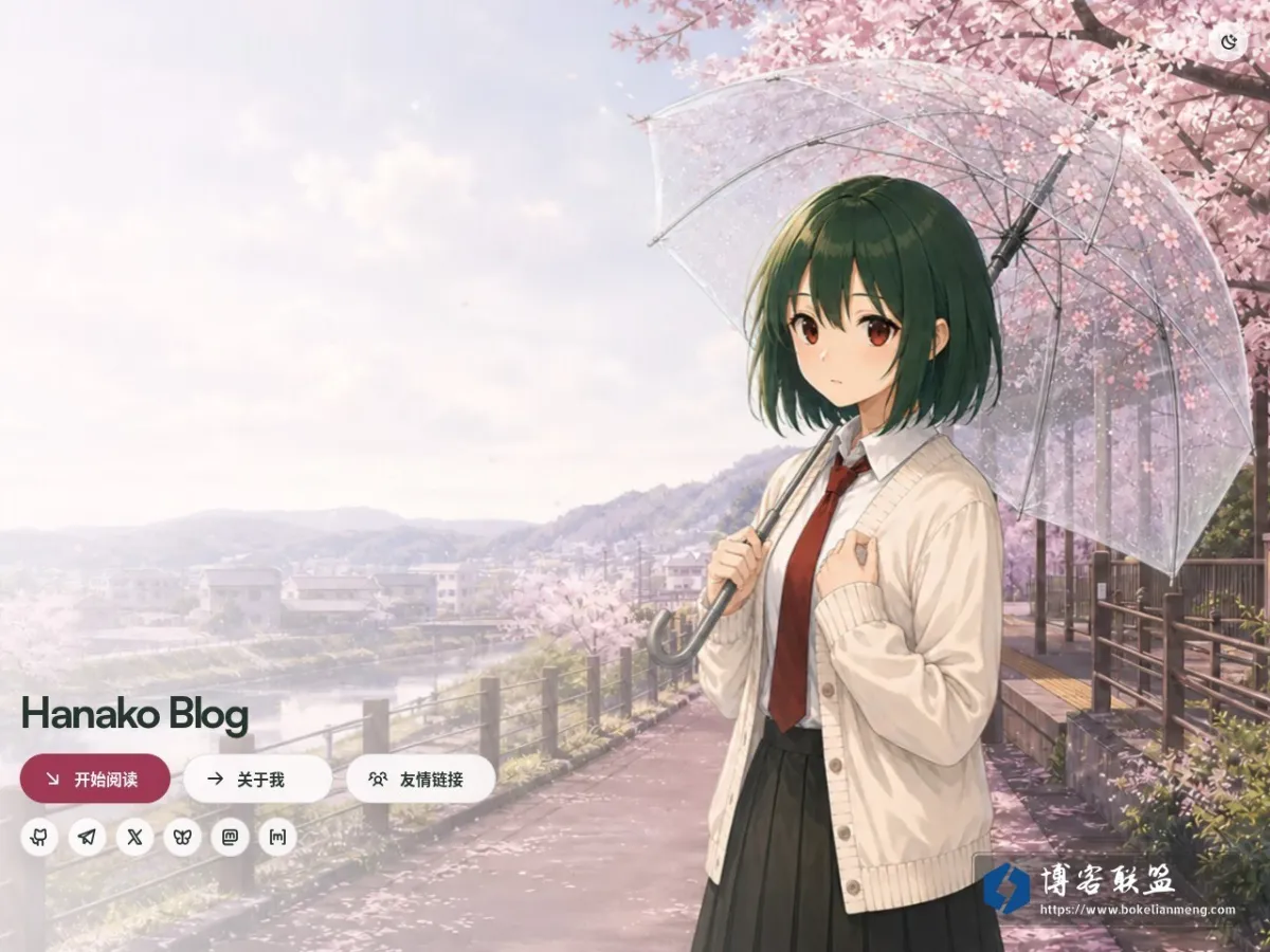 Hanako Blog 的网站快照