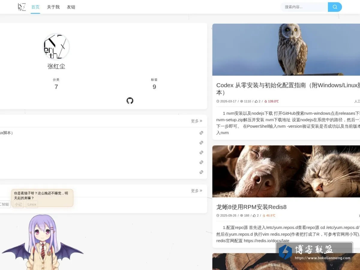 张红尘的技术笔记|纵你阅人何其多，始终无人恰似我 的网站快照