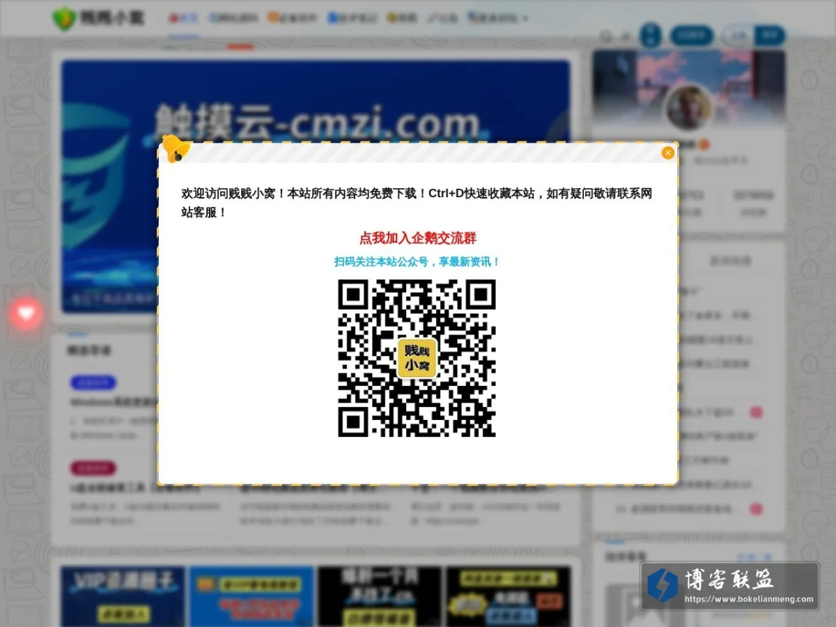 贱贱小窝（原刀贱贱博客） 的网站快照