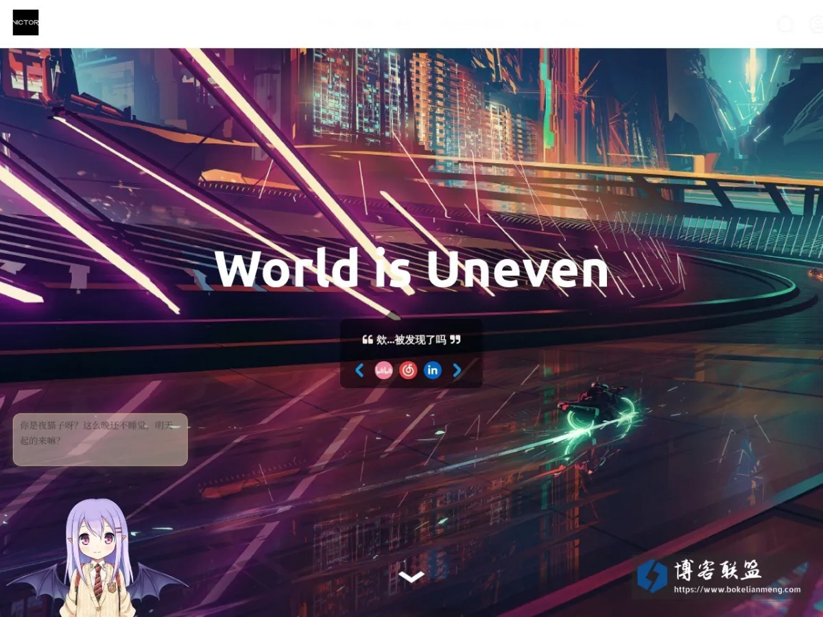 JCVICTORの秘密小站 - 随便写点自己感兴趣的 的网站快照