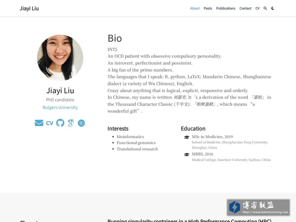 Jiayi Liu 的网站快照