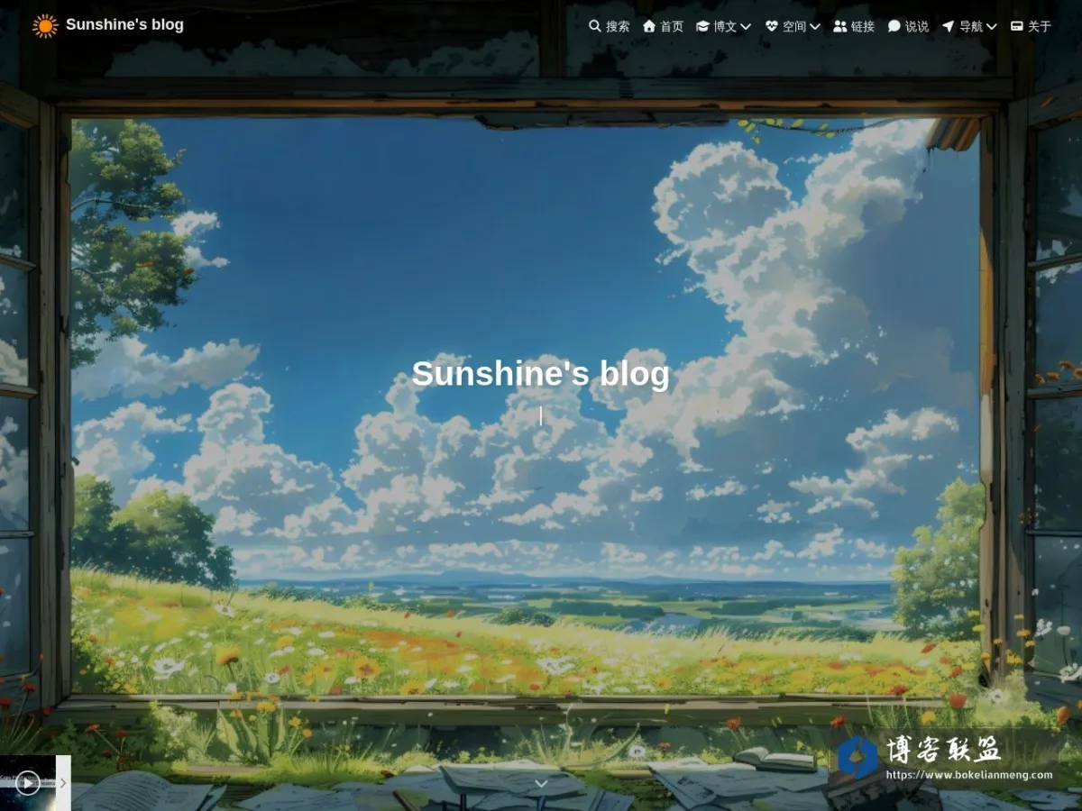Sunshine's blog - 平平淡淡，做自己喜欢的事吧 的网站快照