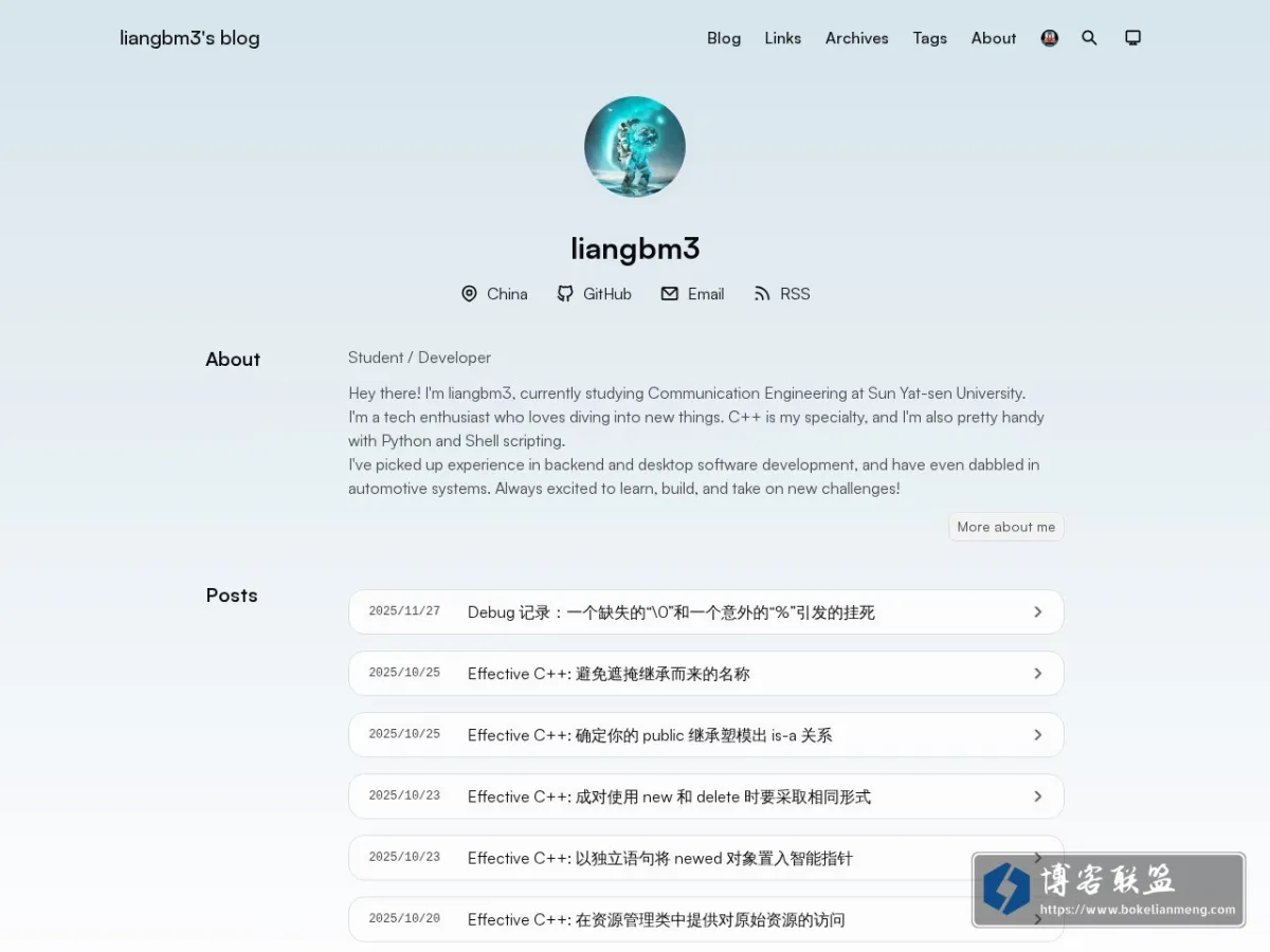 liangbm3.site 的网站快照