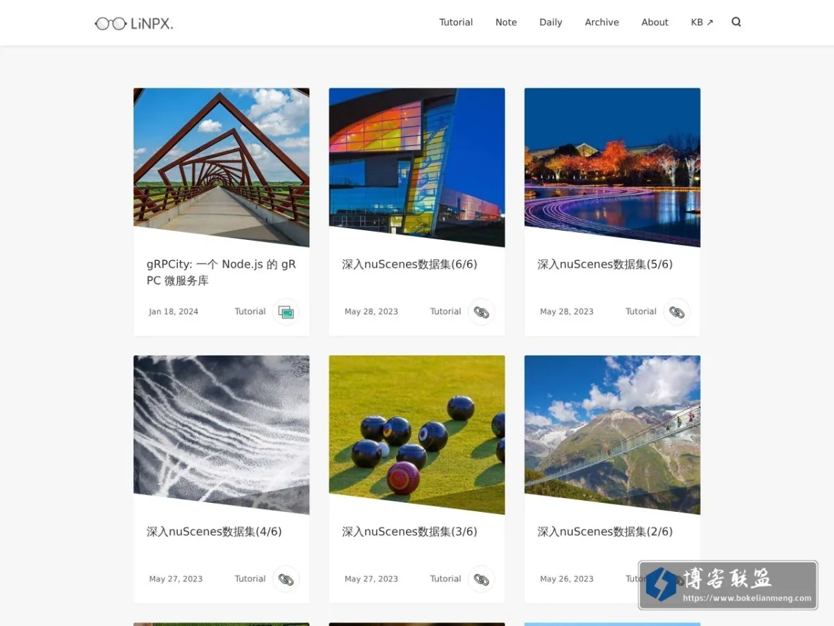 LiNPX 的网站快照
