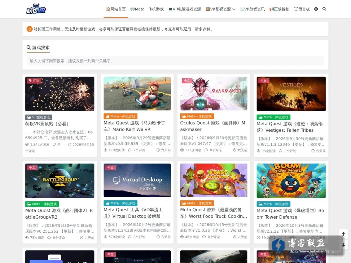 mfvr.top 的网站快照