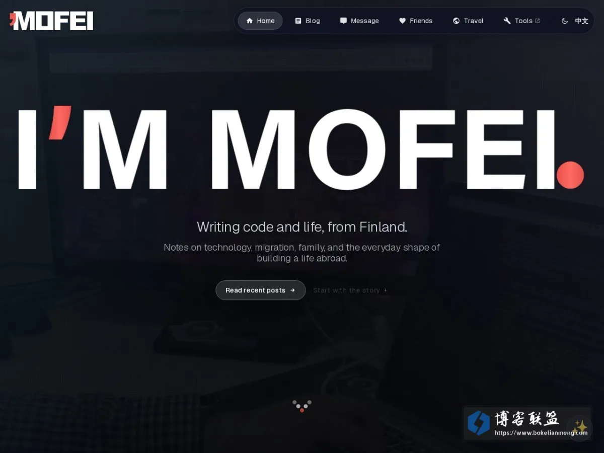 Mofei 的网站快照