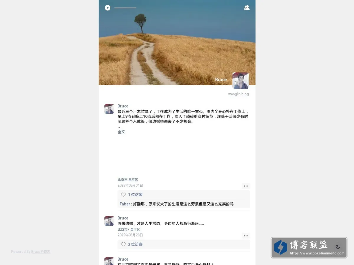 Bruce 的网站快照