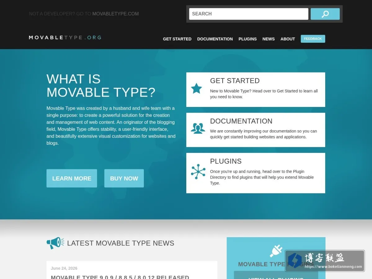 MovableType.org 的网站快照