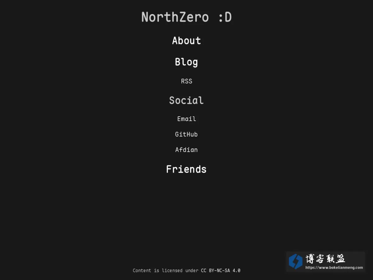 NorthZeroD 的网站快照