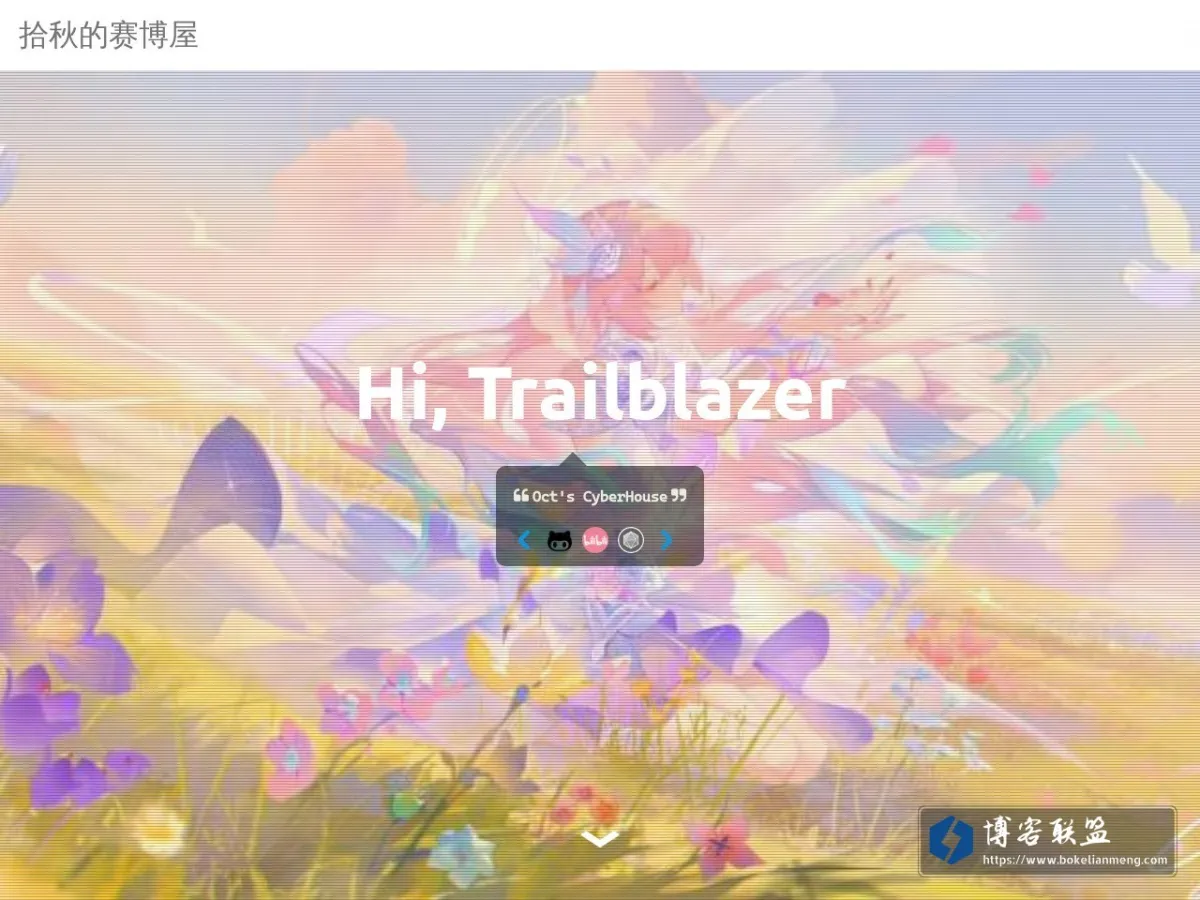 拾秋的赛博屋 的网站快照