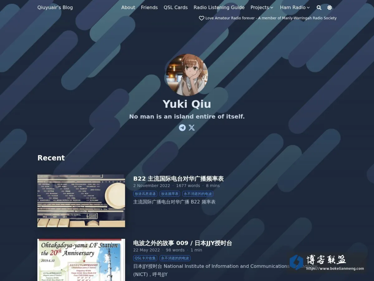 Qiuyuair的自留地 的网站快照