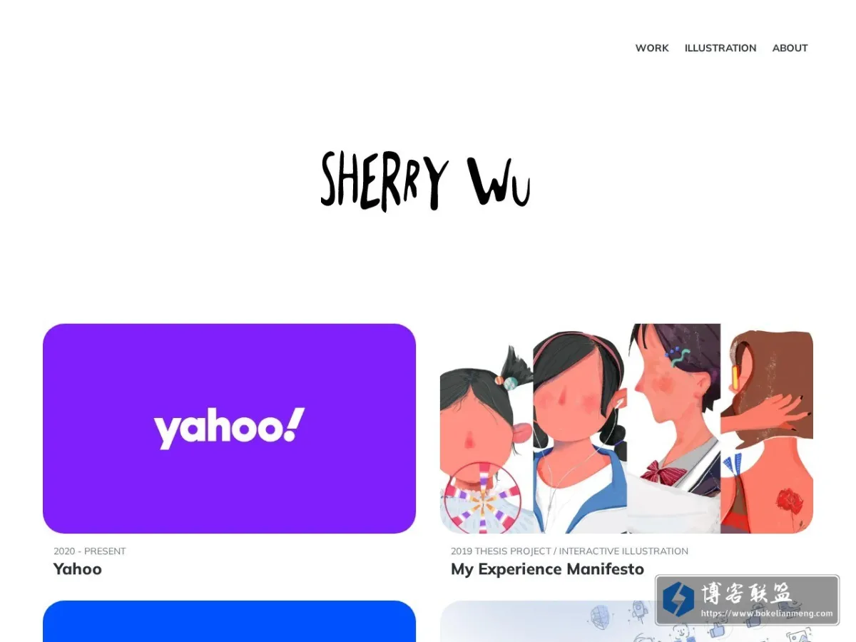 Sherry Woo 的网站快照