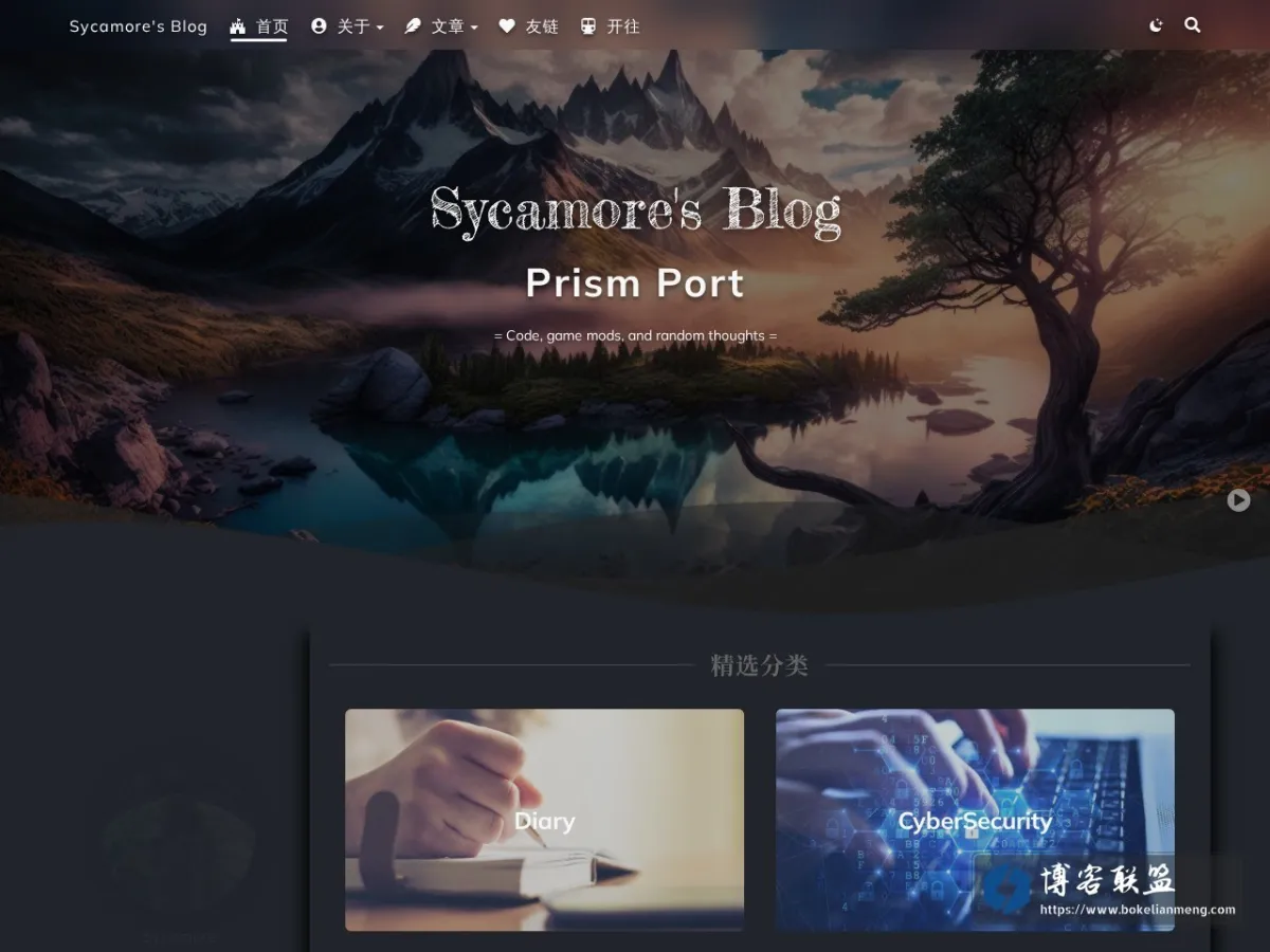Sycamore's Blog 的网站快照