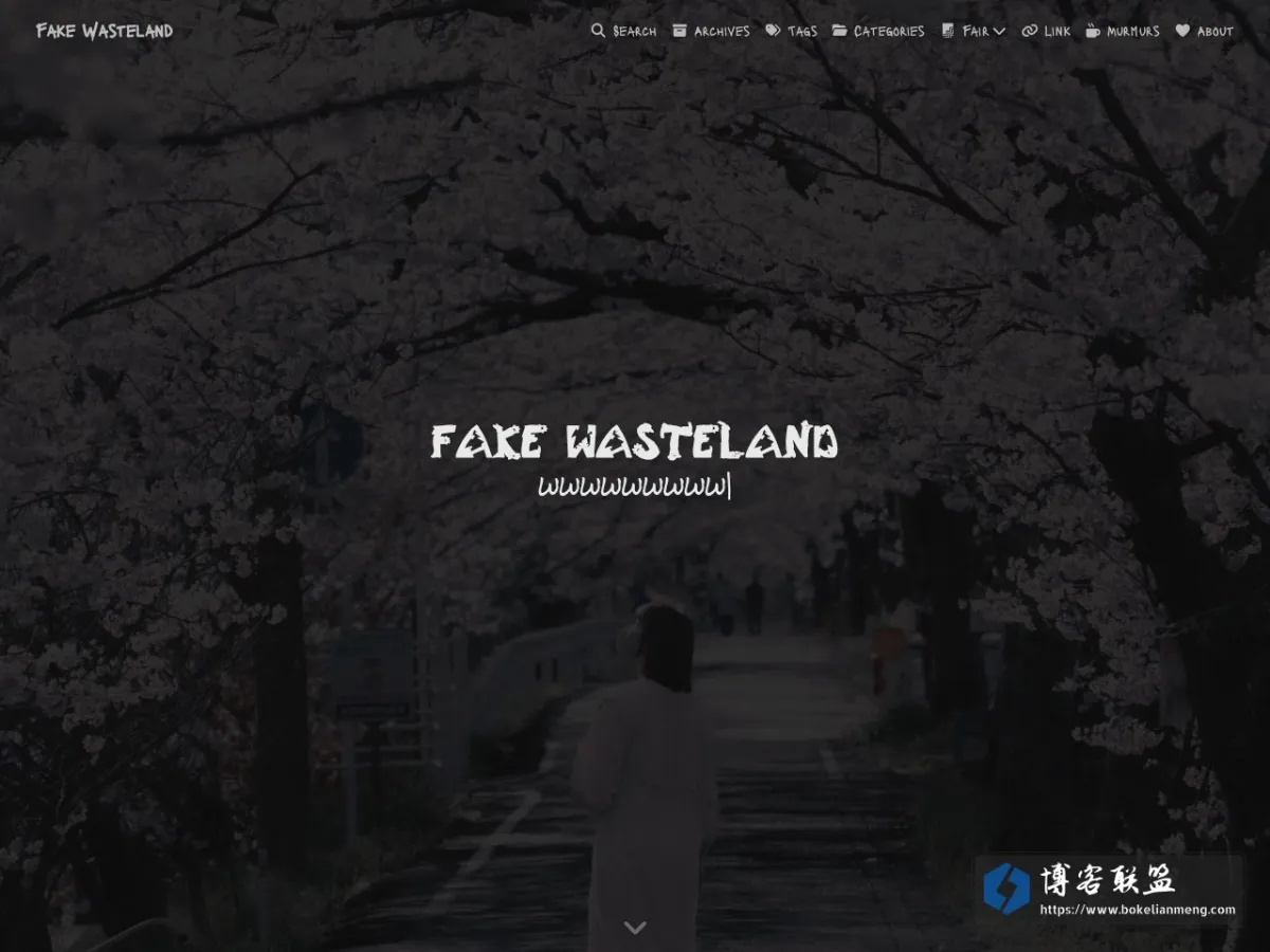 Fake Wasteland 的网站快照