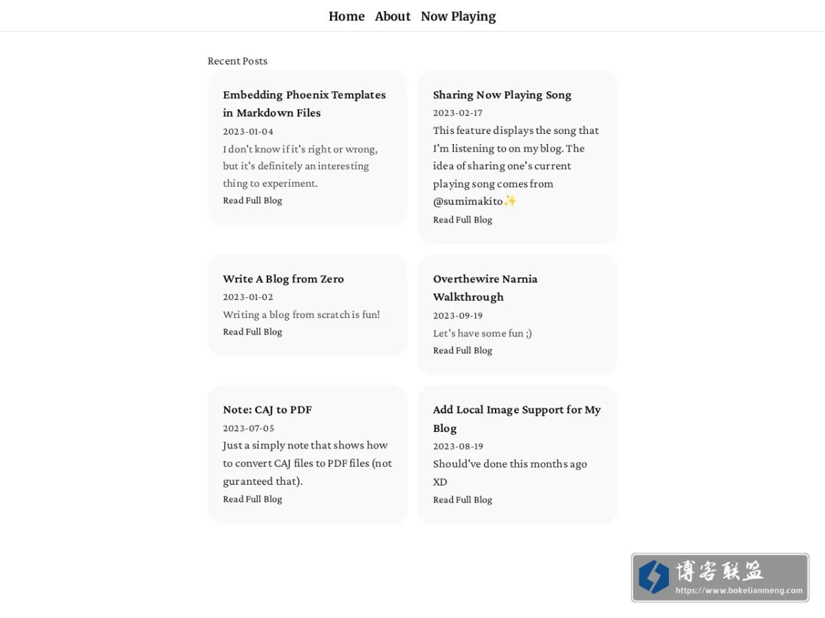Cocoa's Blog 的网站快照