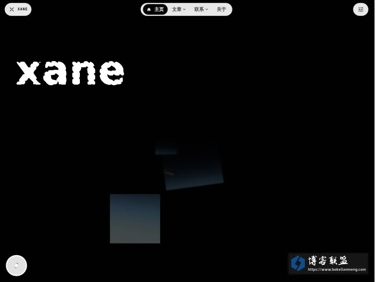 xane - Demo site 的网站快照