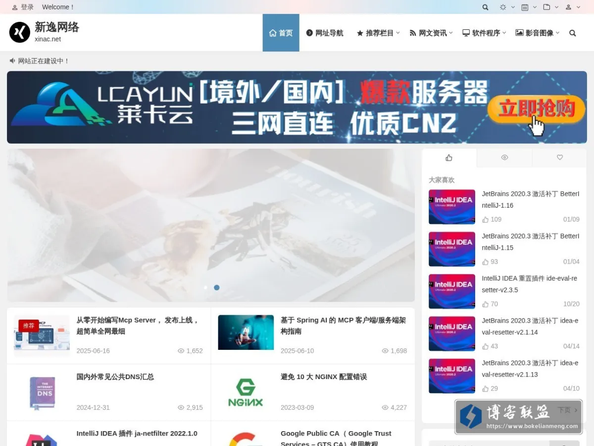 新逸网络 - xinac.net 的网站快照