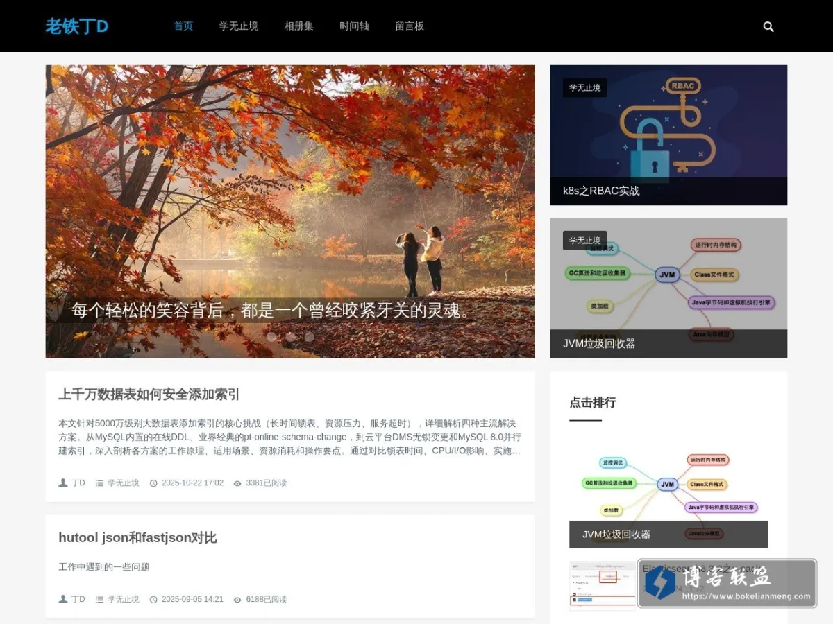 老铁丁D 的网站快照