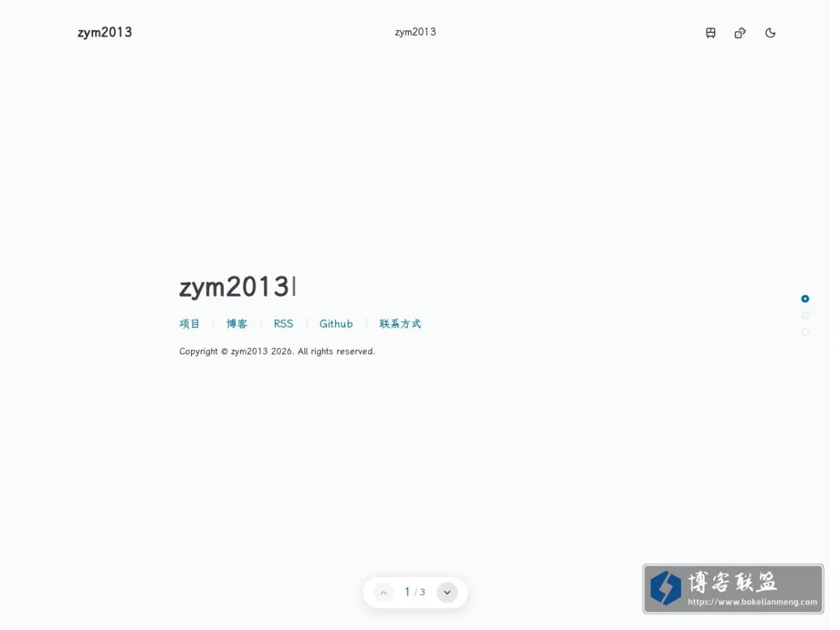 zym2013 的网站快照